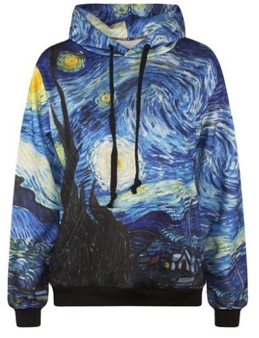 cotton galaxy hoodie