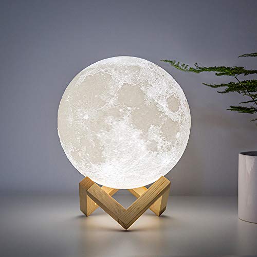 3D Print Light Jupiter Planet Galaxy Night LED Table Lamp Astronomy Lovers Gift 