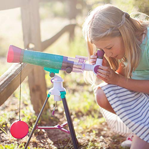 Portable Telescope Gift for Boys and Girls Beginners Red Yamix Childrens Telescope for Kids Educational Science 