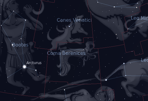 constellation of Coma Berenices