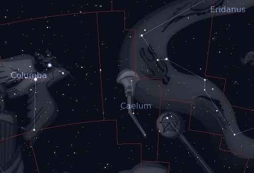 constellation of Caelum