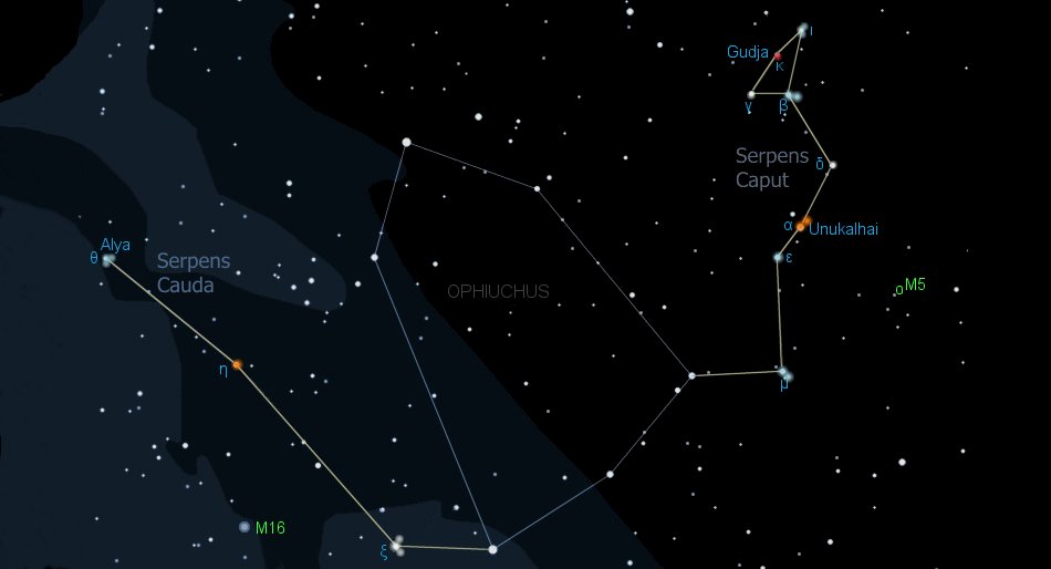 Constellation Of Serpens