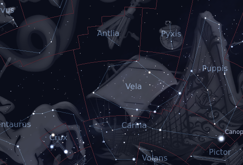 Constellation Of Vela