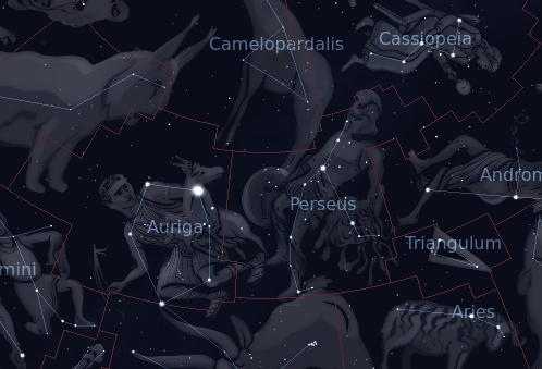 constellation of perseus