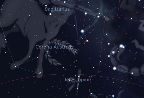 Constellation of Corona Australis