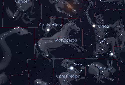 monoceros constellation