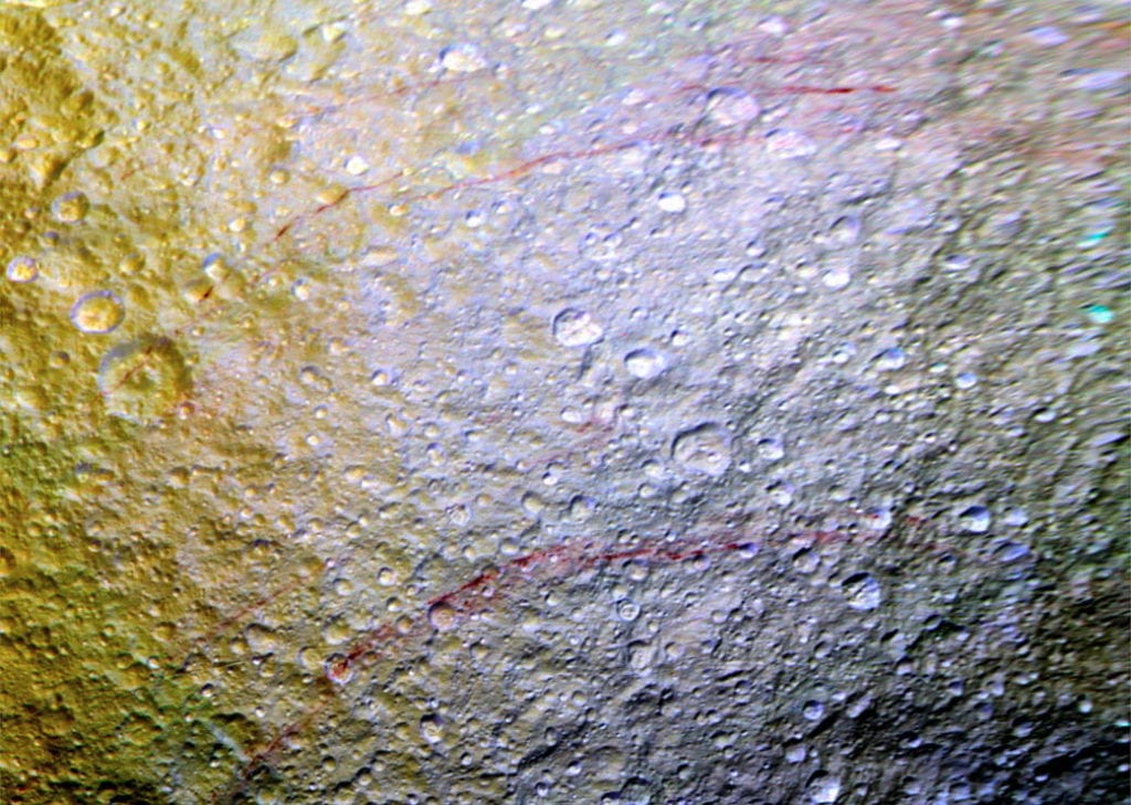 Tethys Moon