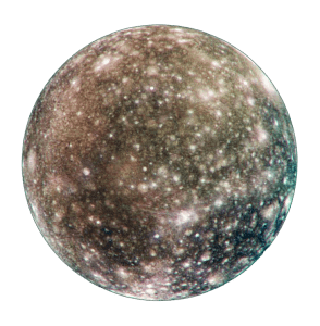 Callisto, moon of Jupiter